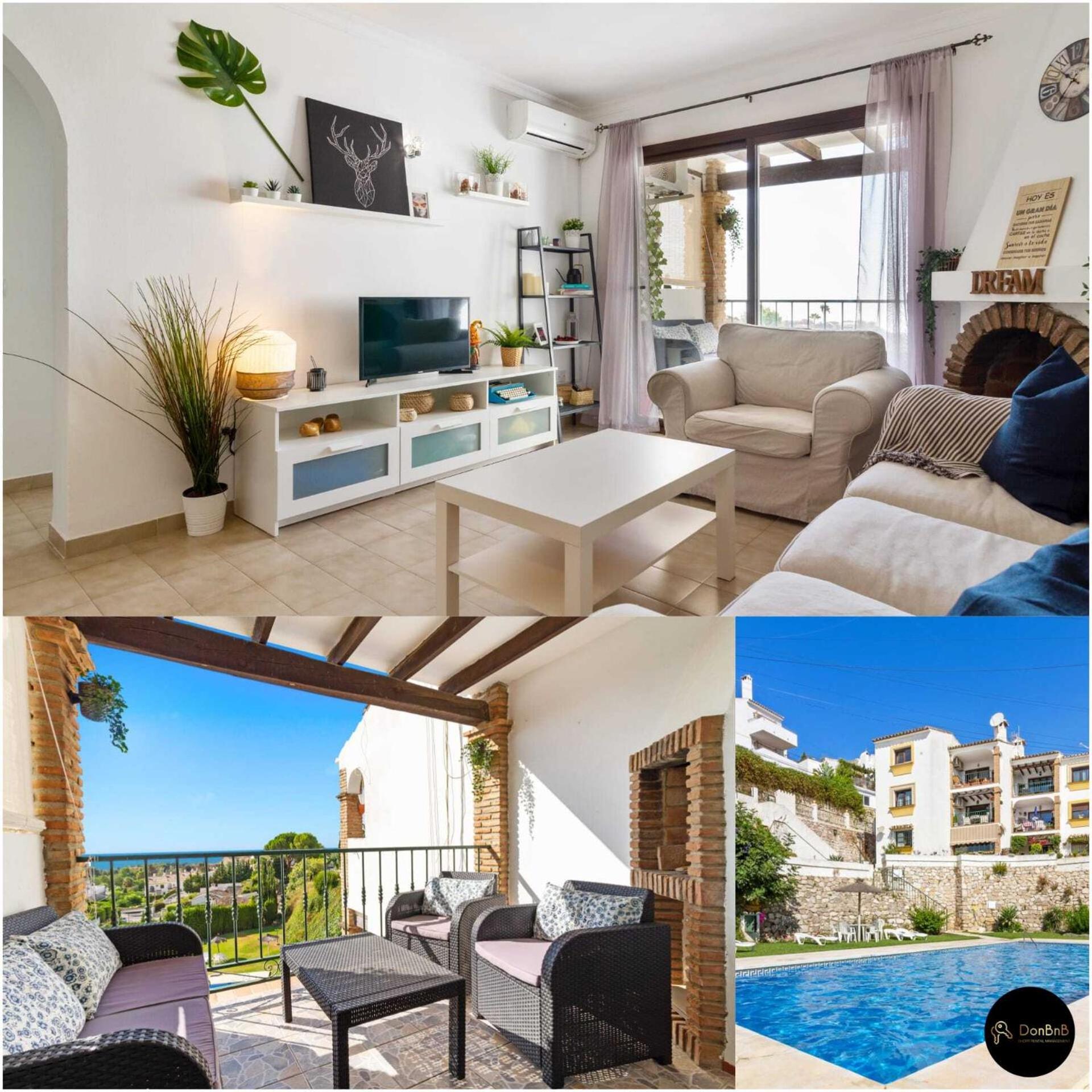 Sea View Apartment In Benalmadena La Capellania ภายนอก รูปภาพ